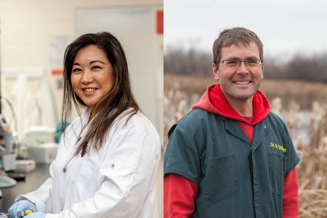 Dr. Mika Asai-Coakwell and Dr. Nathan Erickson