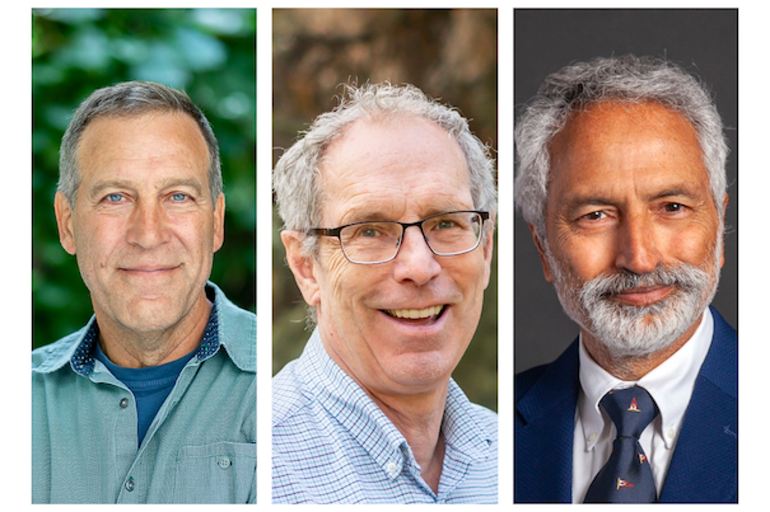 From left: Dr. Gregg Adams (DVM, PhD), Dr. Barry Blakley (DVM, PhD) and Dr. Vikram Misra (PhD).